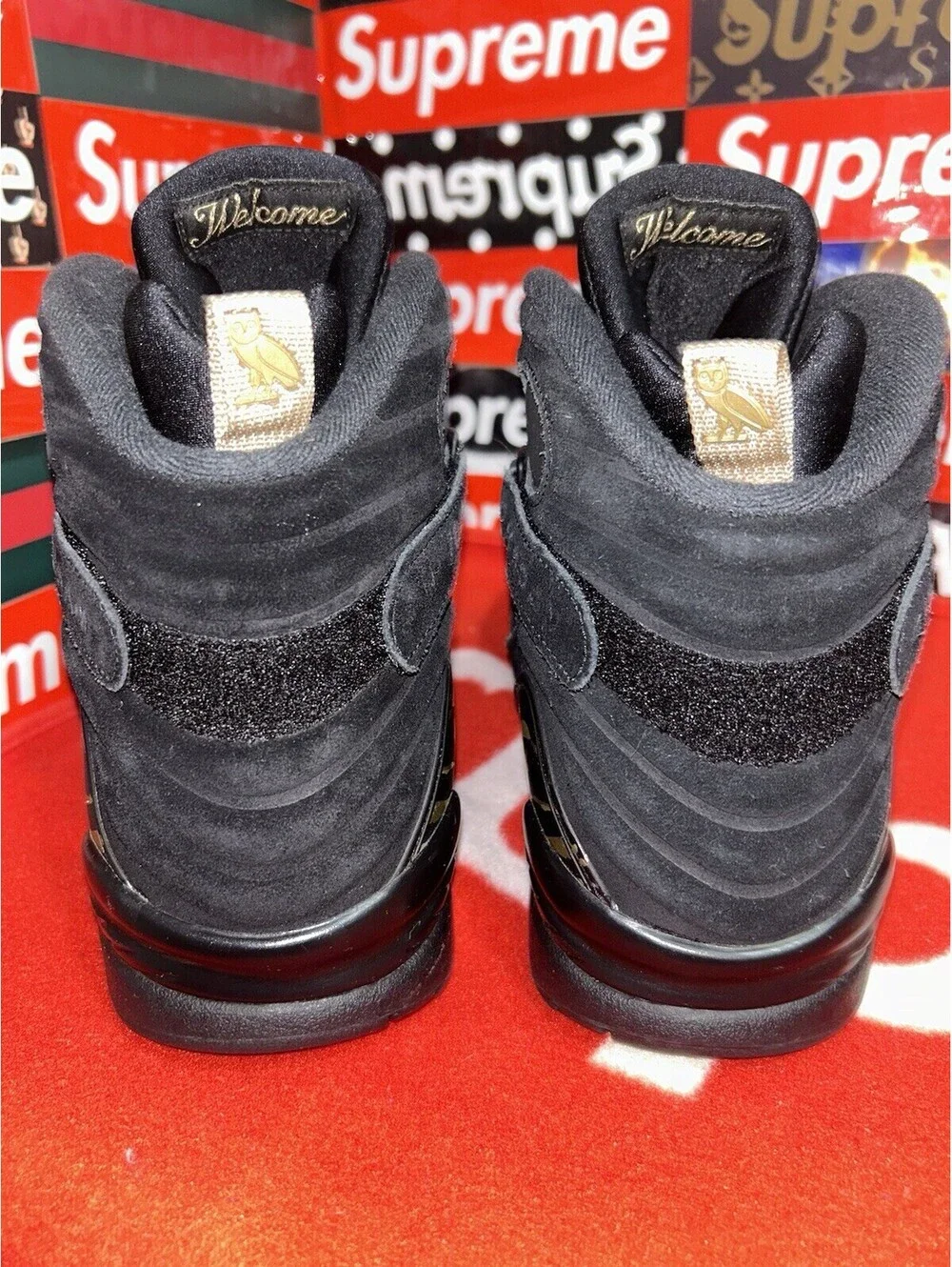 Air Jordan 8 Retro ‘OVO Black’ AA1239-045  size 13 VNDS